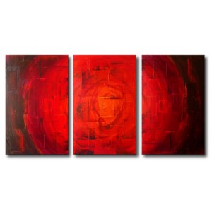 Quadro dipinto a mano: Red light 329 Quadro dipinto a mano: Red light 329